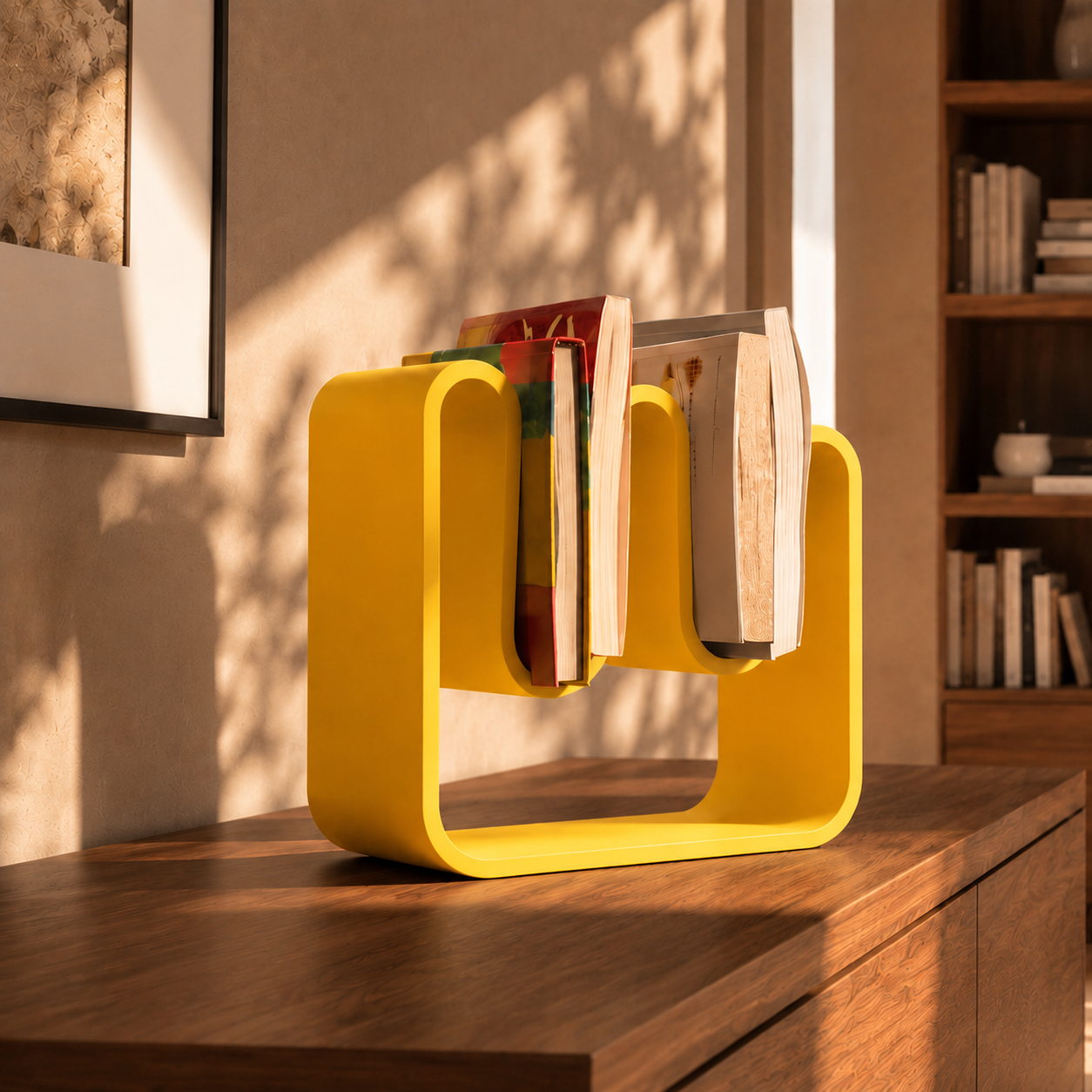 Curved Bookshel