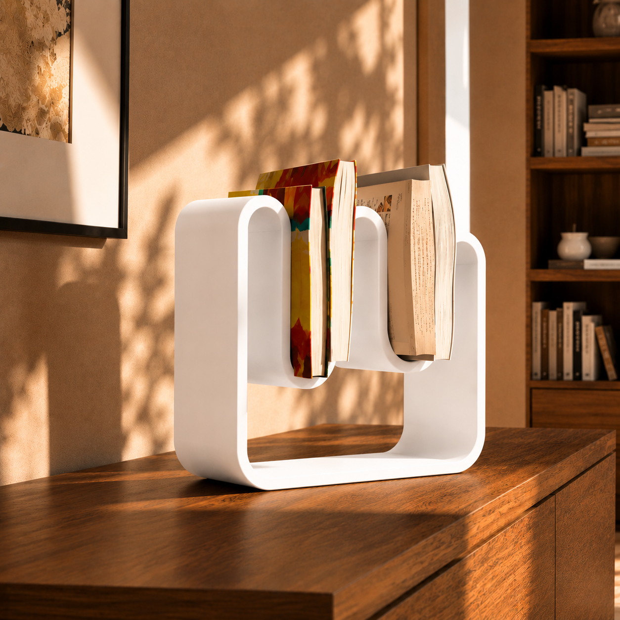Curved Bookshel