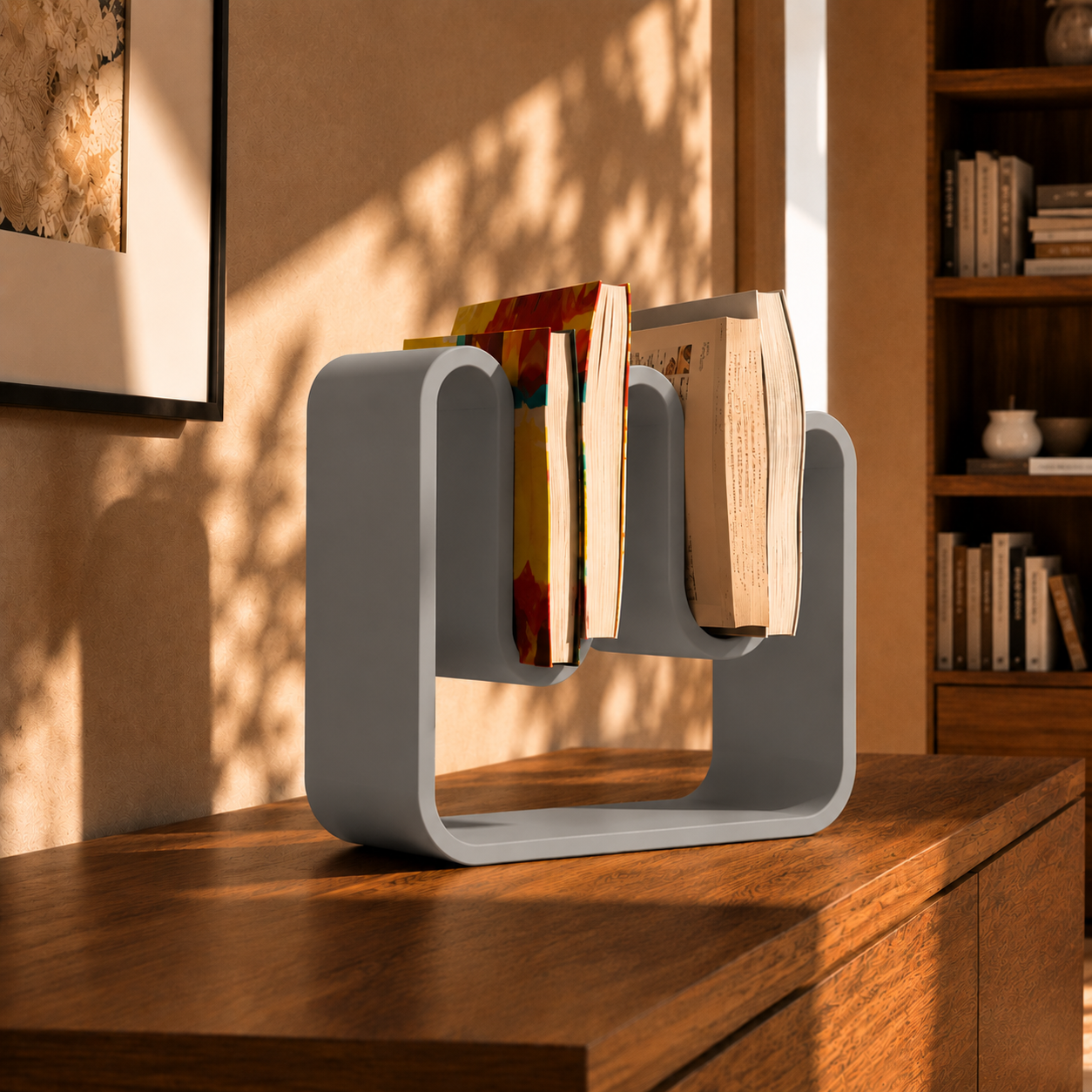 Curved Bookshel