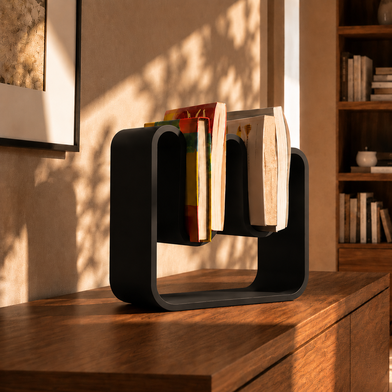 Curved Bookshel