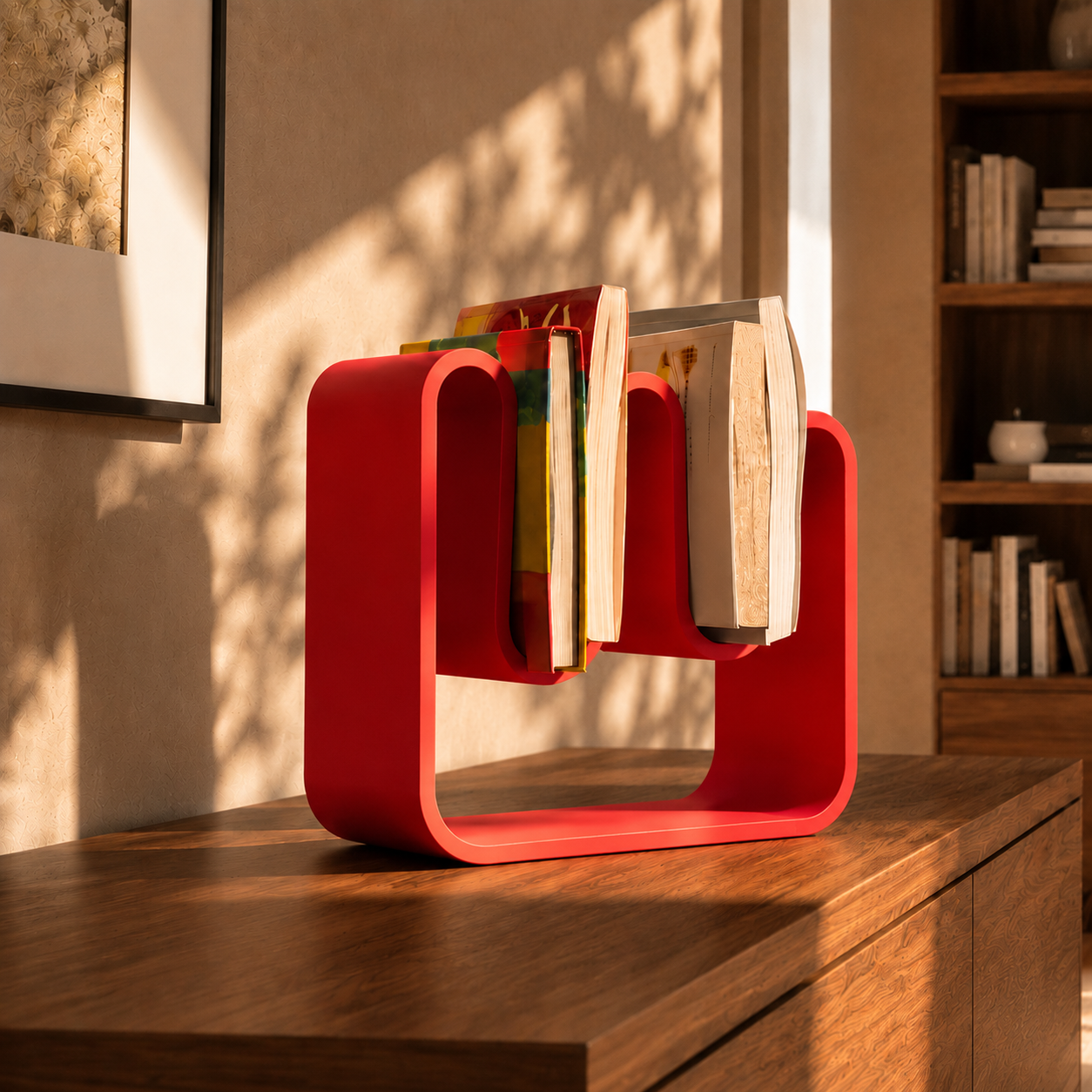 Curved Bookshel